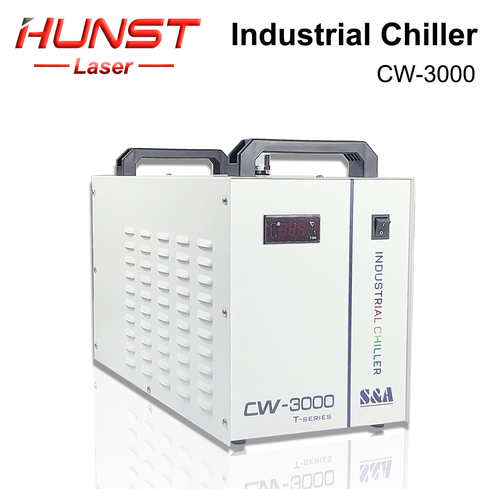 Laser Industrial Chiller - HUNST S&A CW3000 Refrigerador de água