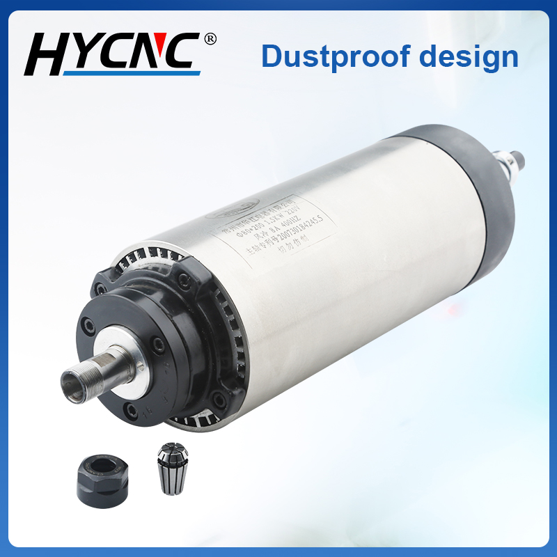Fuso de fresagem CNC 1,5KW 220 - Cnc Spindle Motor avaliação e preço